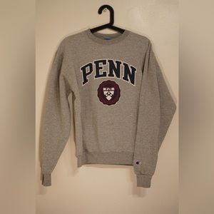 Vintage Champion University of Pennsylvania Crewneck Sweatshirt